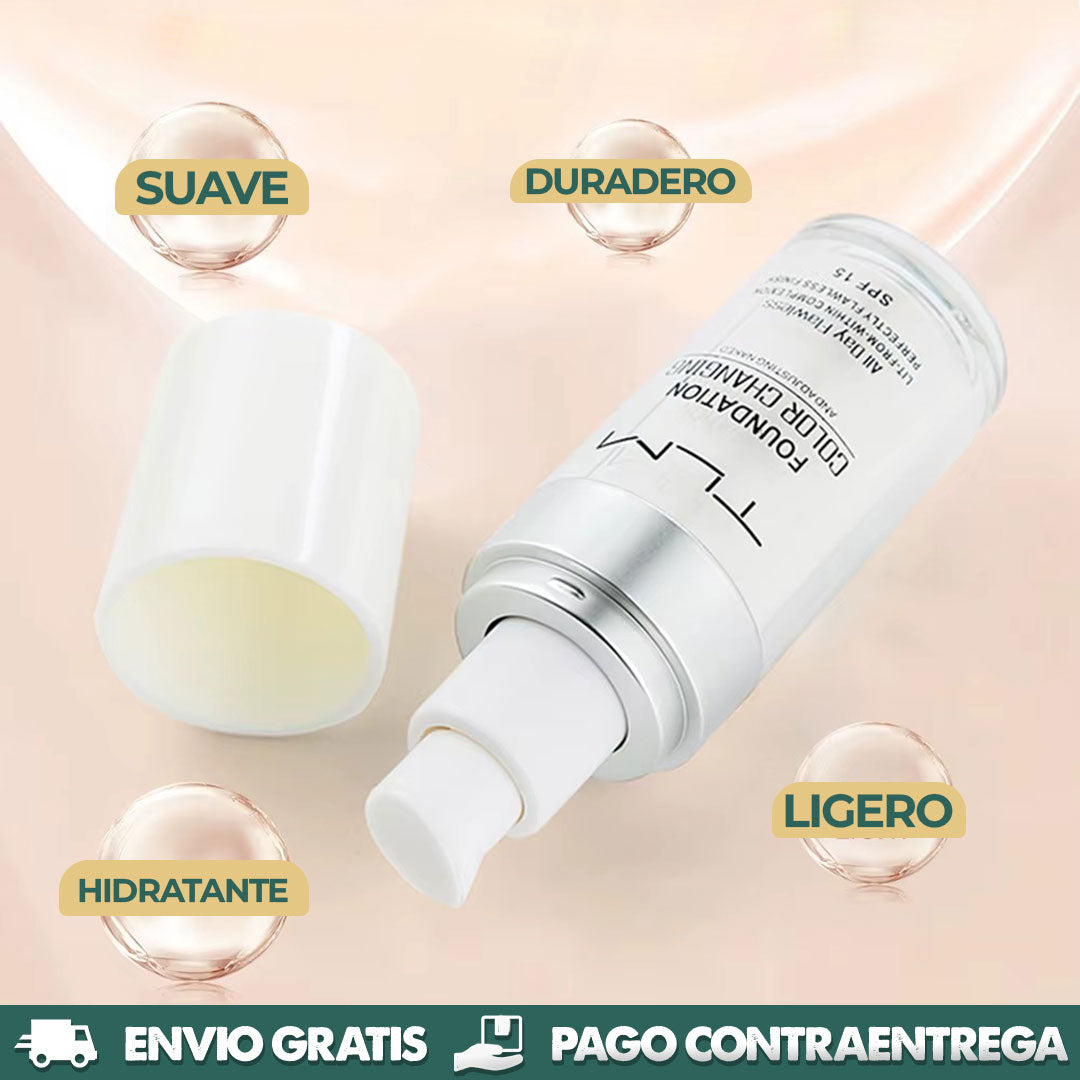 FOUNDATION COLOR CHANGING | Base líquida que se ajusta a tu piel