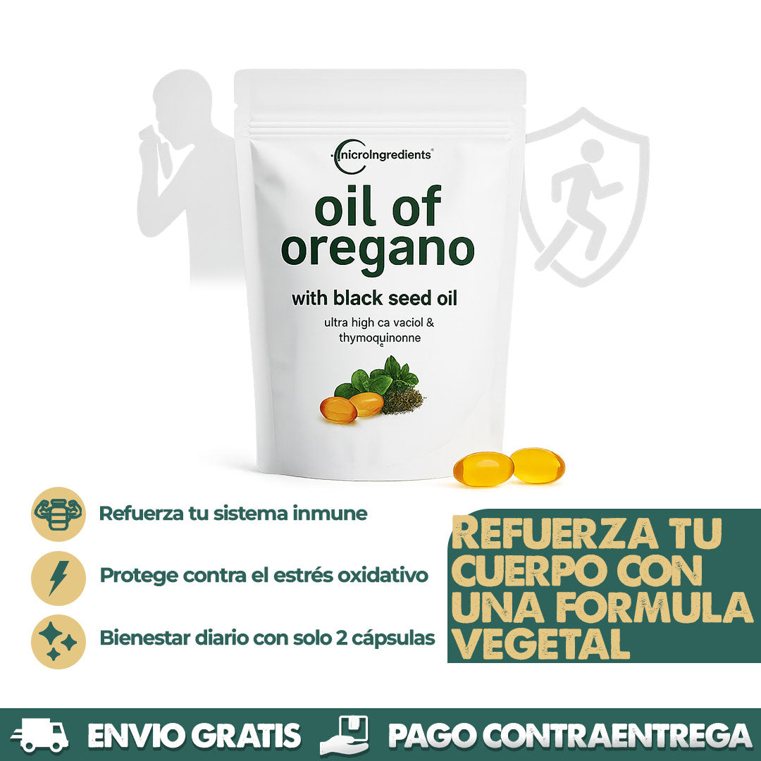 Oil of Oregano - Refuerza tu sistema inmune