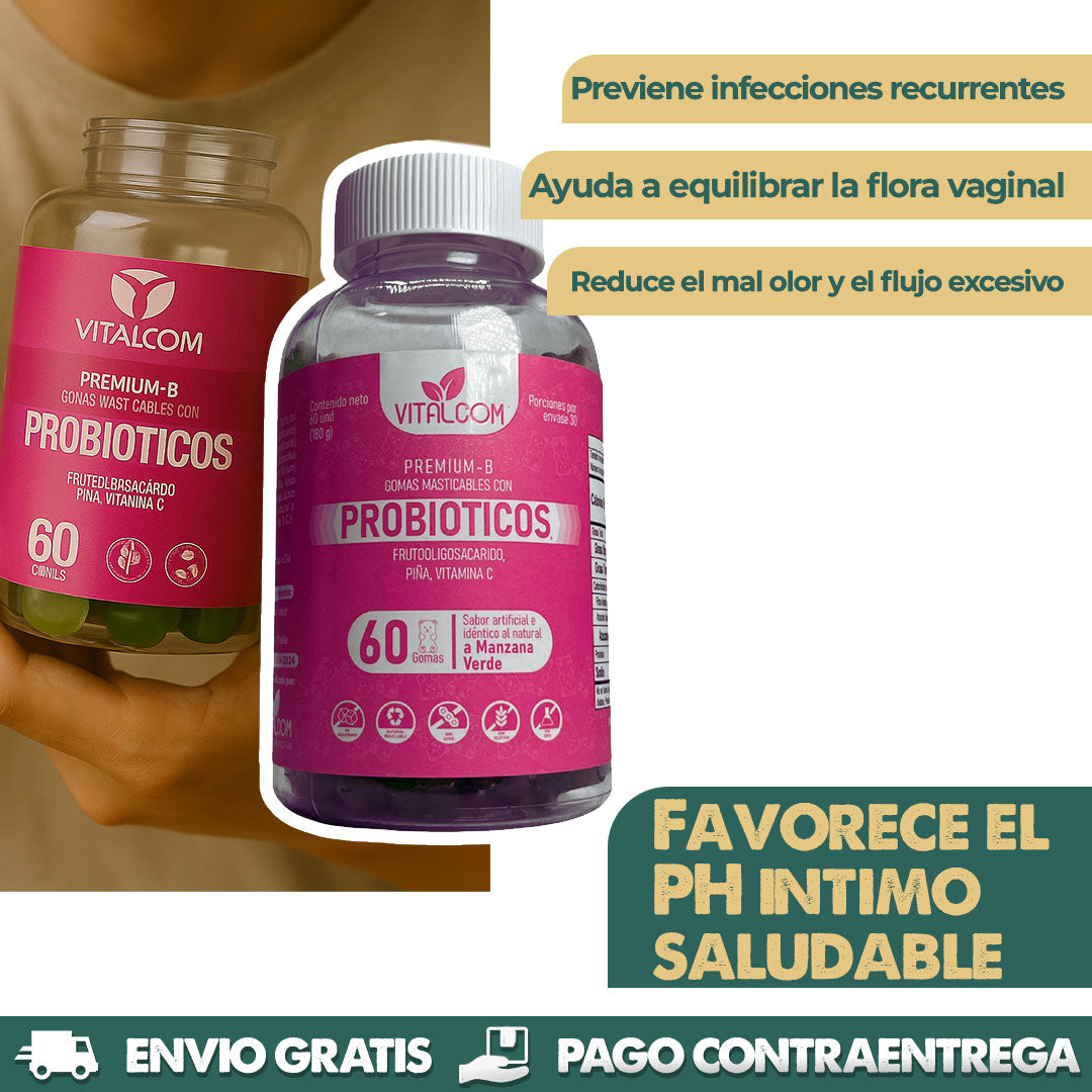 Gomas Probióticos | Mejora la digestión