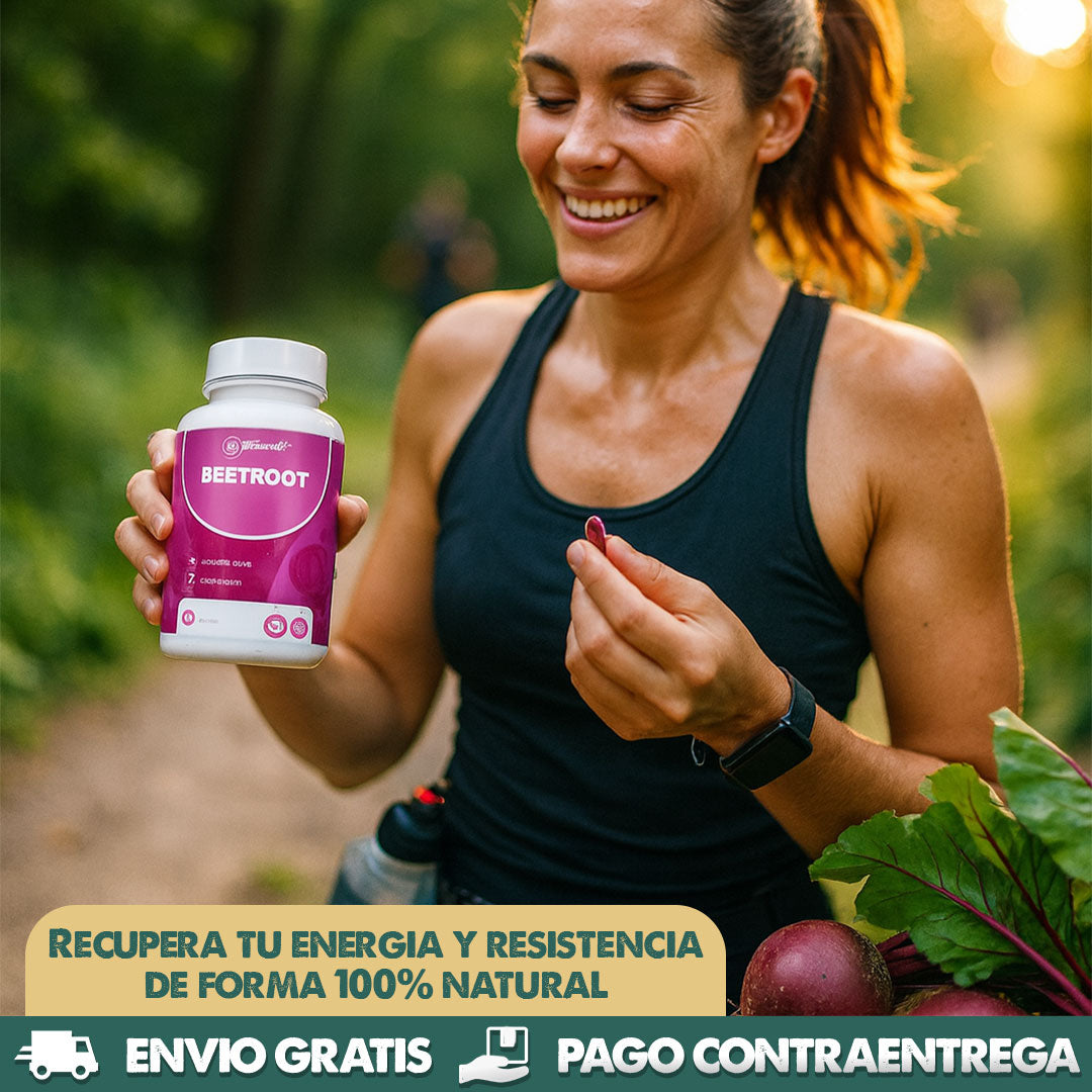 Beetroot capsules | Energía y Resistencia de forma natural