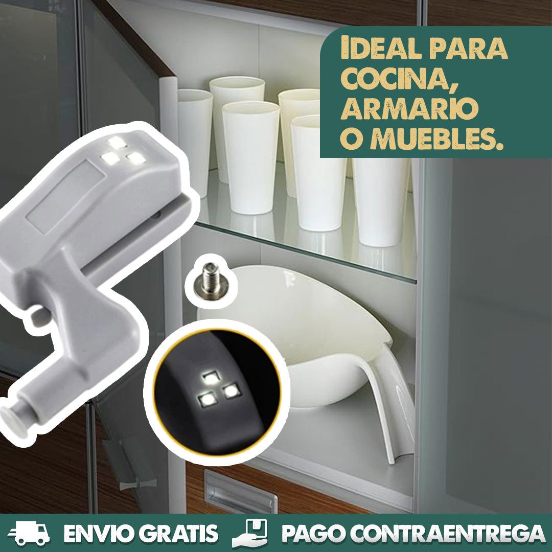 Cabinet Glow X10unds | Ilumina automaticamente cajones al abrir