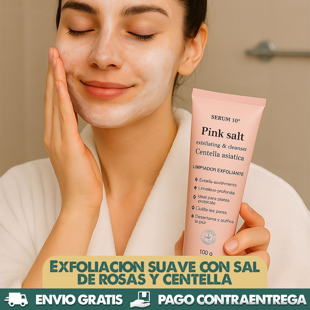 Pink Salt | Crema Exfoliante Calmante Natural