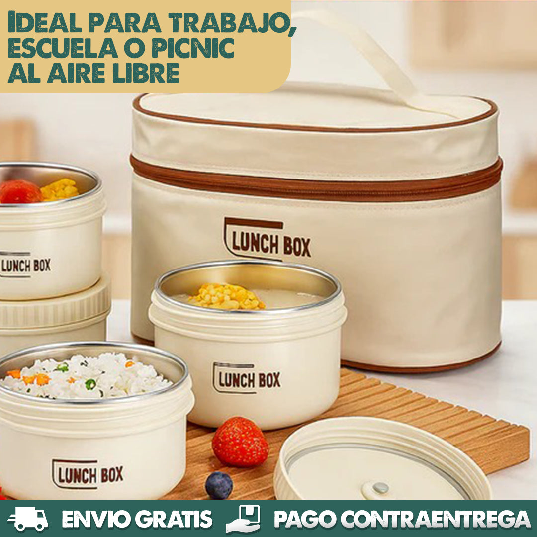 TermoLunch – Set Organizador de Alimentos