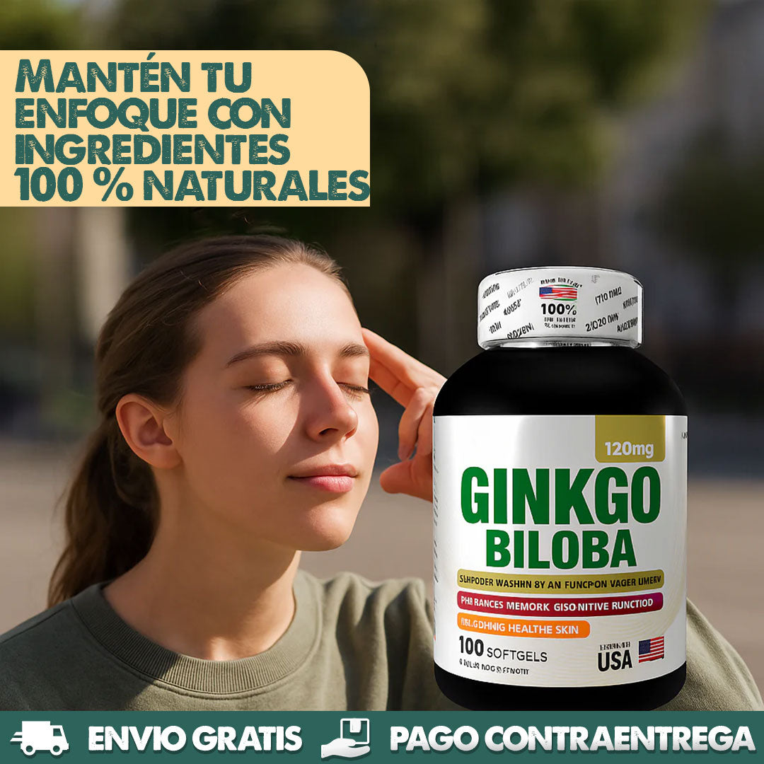 Ginkgo Biloba | Mejora tu foco y concentración