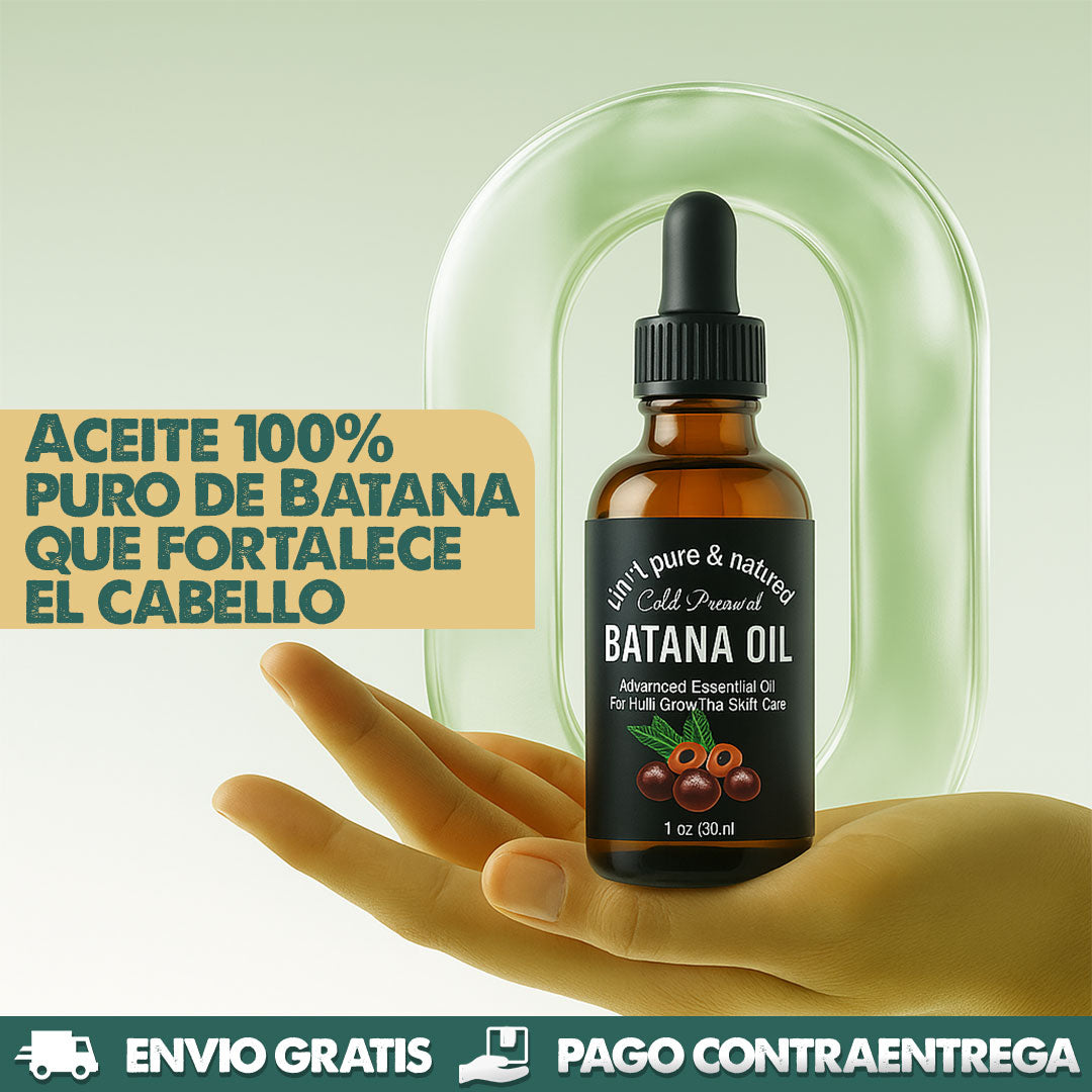 BATANA OIL | Crecimiento Capilar en un solo Aceite