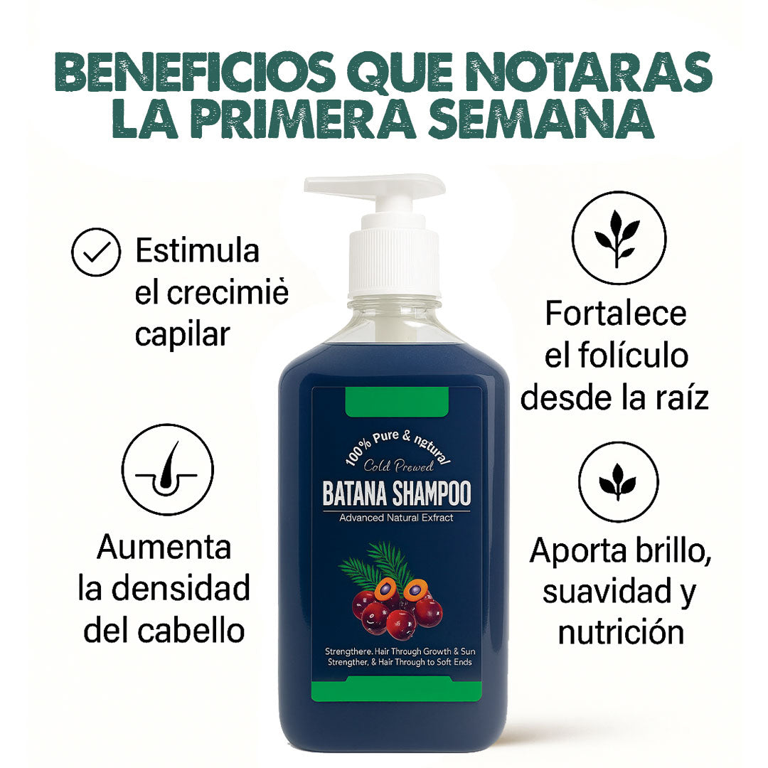 BATANA SHAMPOO | Fortalecimiento natural del cabello