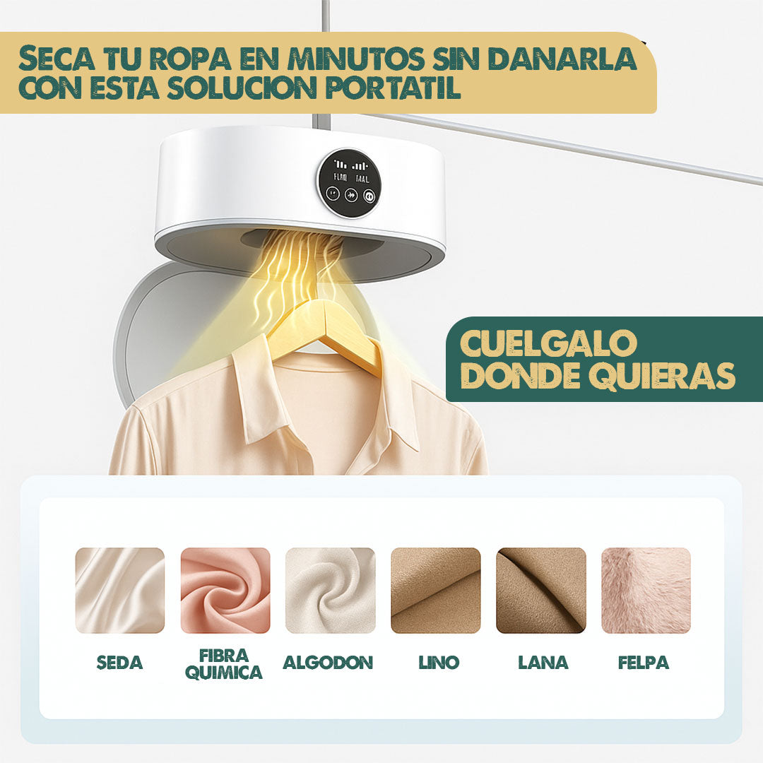 QuickDry Pro | Secadora de ropa para viajeros