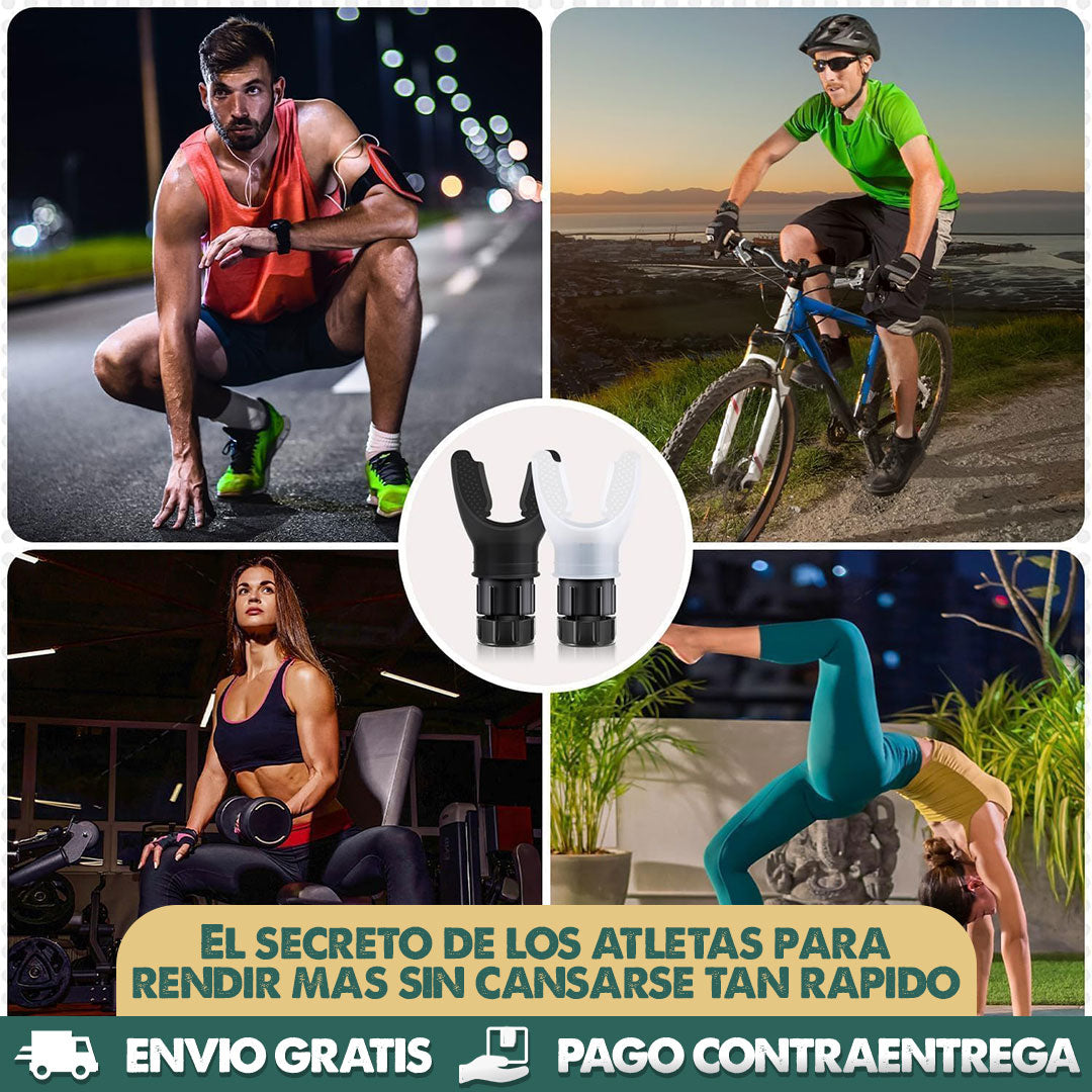 LUNGBOOSTER | ENTRENADOR PULMONAR DEPORTIVO