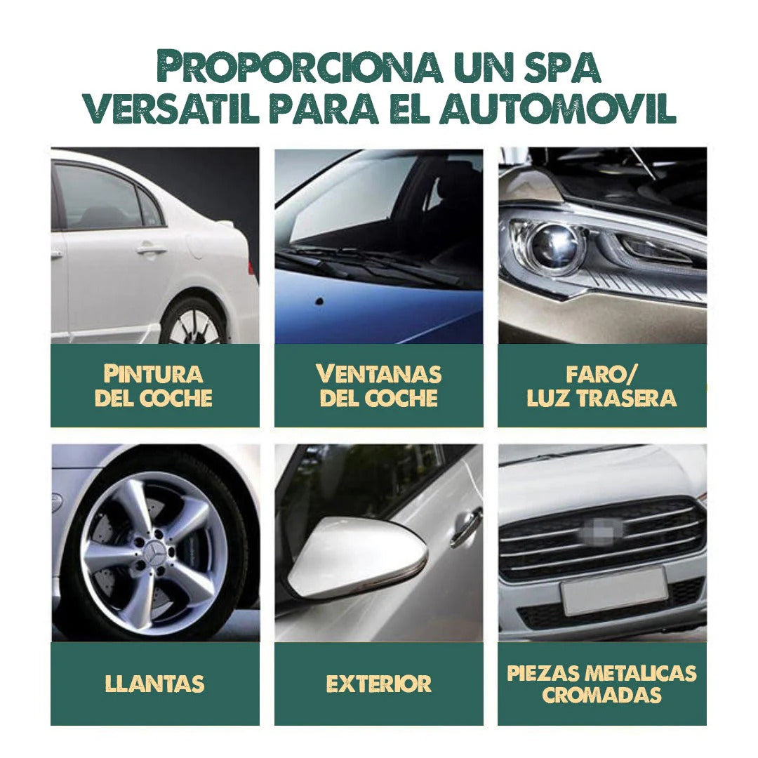 SHINE ARMOR - Brillo Espejo Duradero para tu Carro