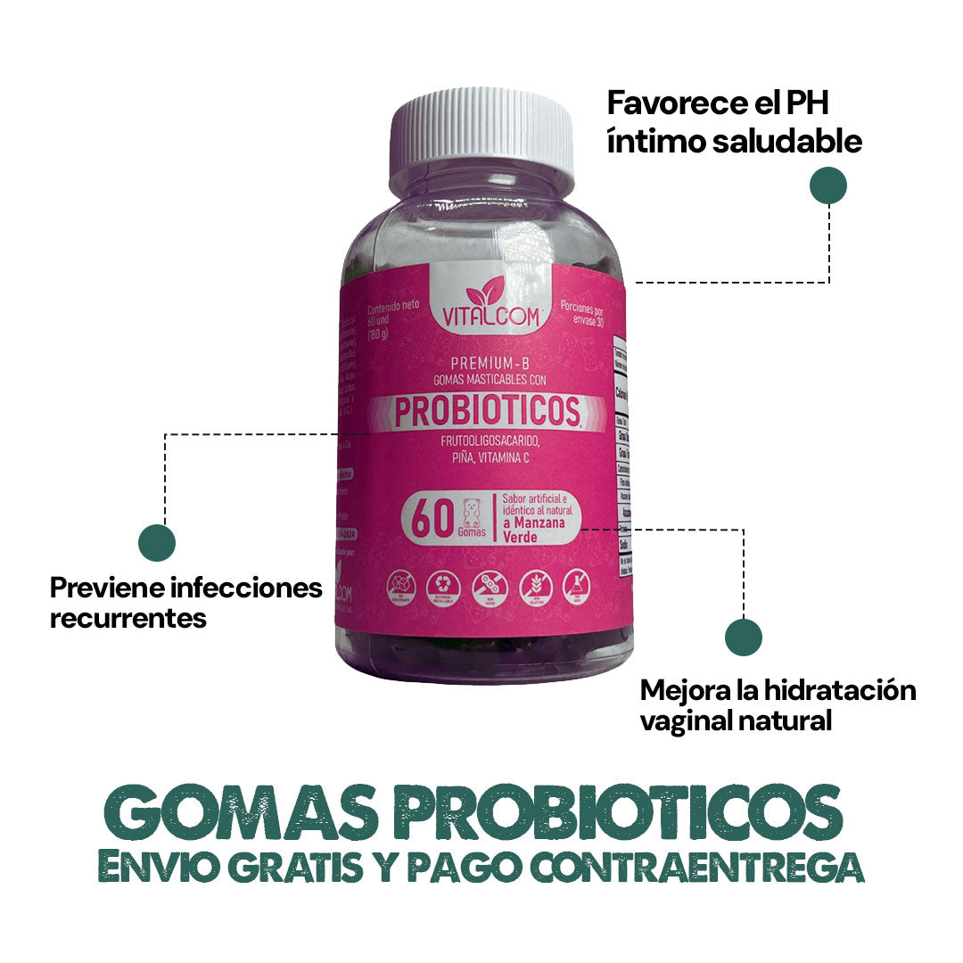Gomas Probióticos | Mejora la digestión