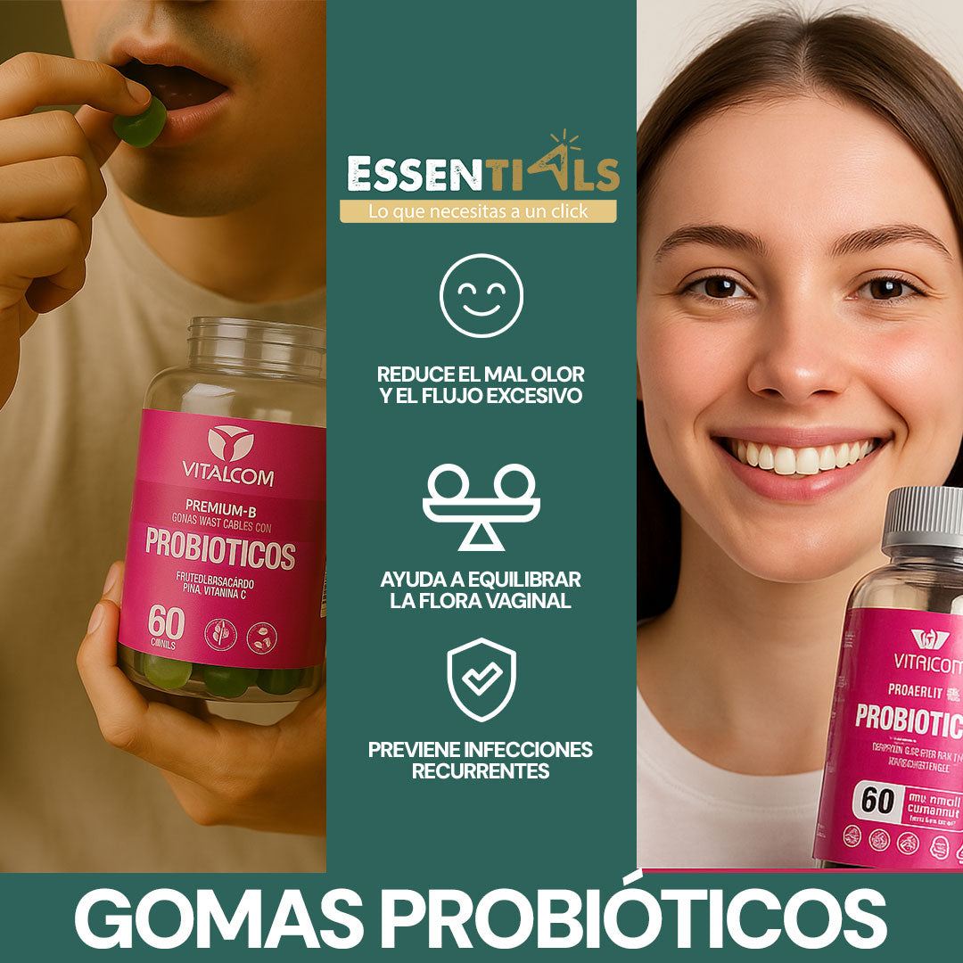 Gomas Probióticos | Mejora la digestión