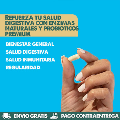 60 Billion Probiotic | Digestión más ligera