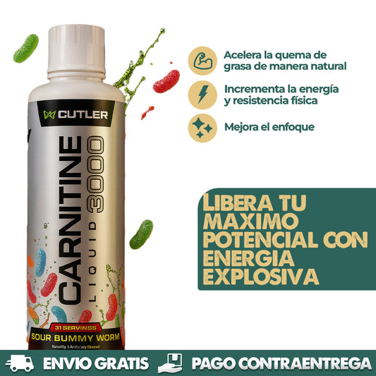 Carnitine 3000 - Obten un Boost en tu Rendimiento Físico