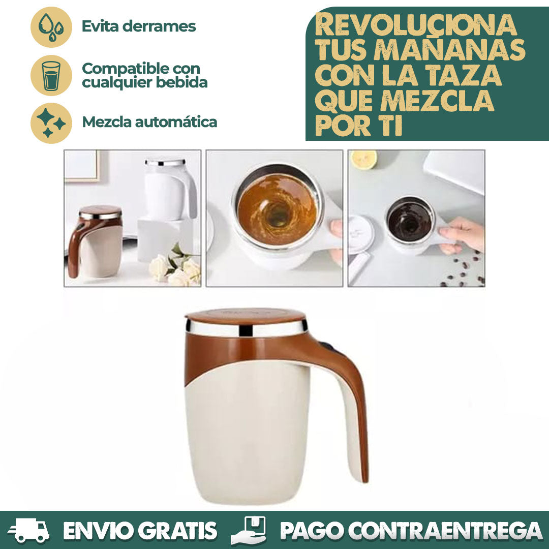 Mug Mezclador Pro | Mezcla tus bebidas sin derrames