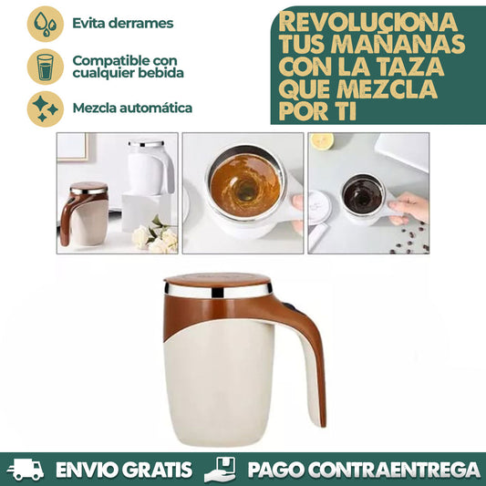 Mug Mezclador Pro | Mezcla tus bebidas sin derrames