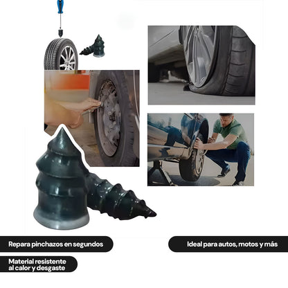 ReparaLlantas Pro - Kit de Reparación Instantáneo X20 UNI