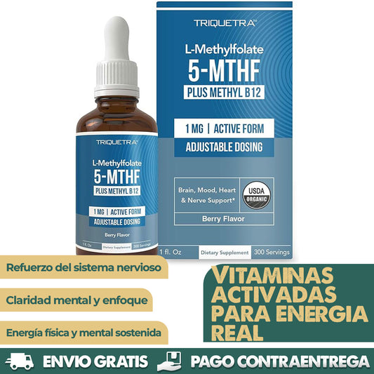 L-Methylfolate | Recupera tu energía y concentración