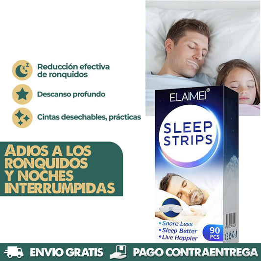 Sleep Strips | Duerme mejor y sin ronquidos