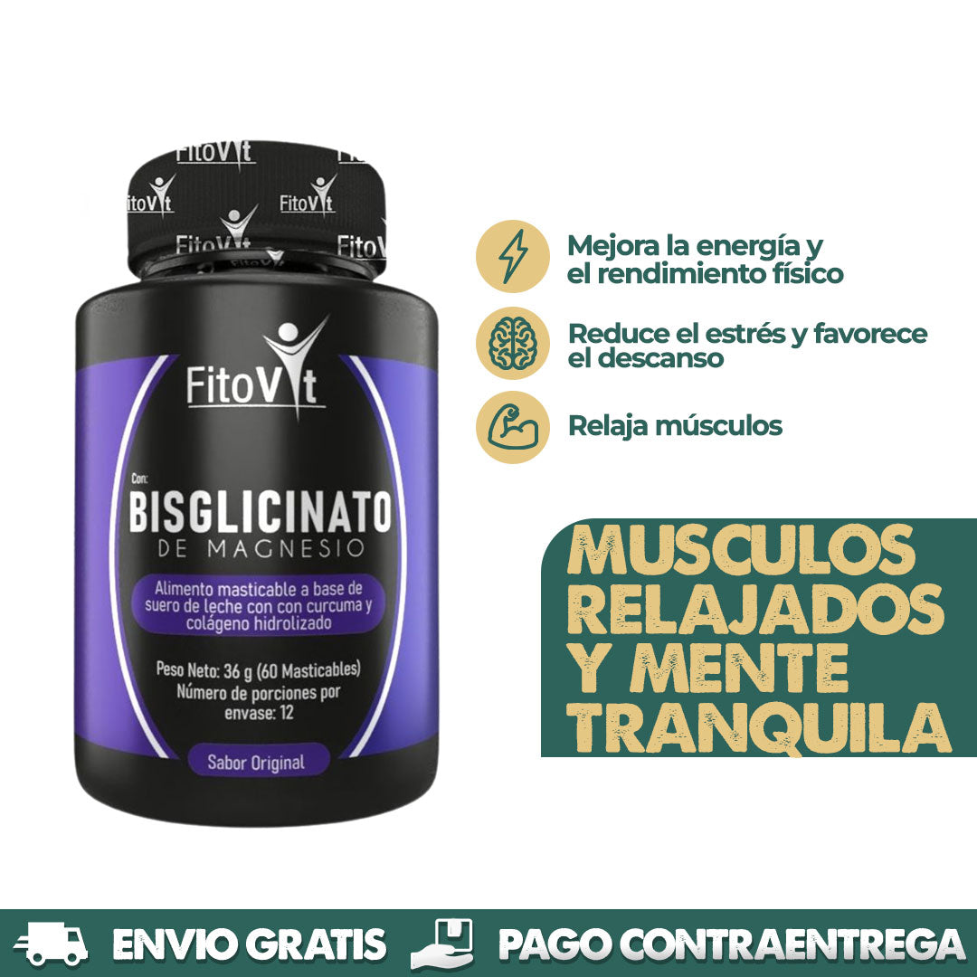 Bisglicinato Capsules | Relaja tus musculos y mente