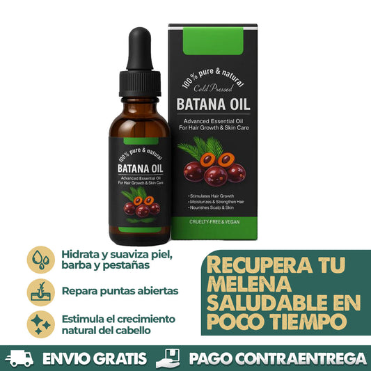 BATANA OIL | Crecimiento Capilar en un solo Aceite