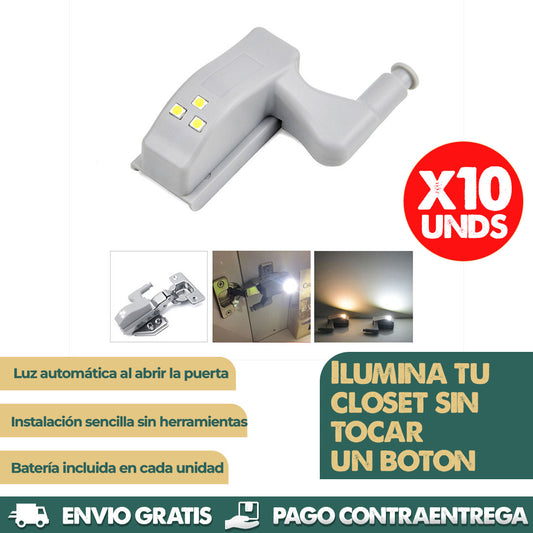 Cabinet Glow X10unds | Ilumina automaticamente cajones al abrir