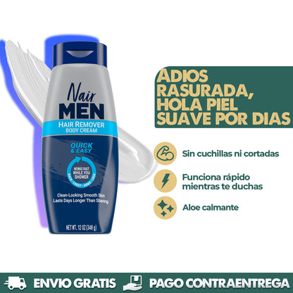 Nair Men - Quita el vello sin irritación