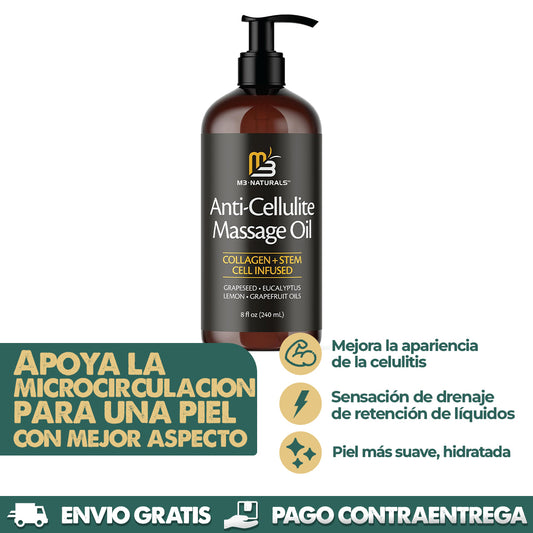 Anti-Celullite Massage Oil - Elimina la celulitis