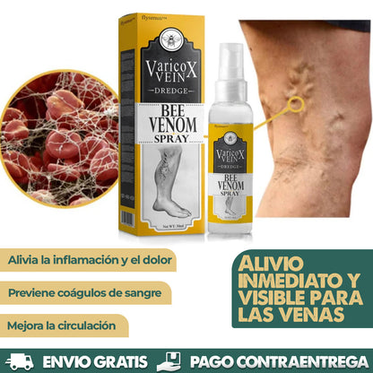 BEE VENOM SPRAY | MEJORA LA CIRCULACIÓN Y PREVIENE COÁGULOS DE SANGRE
