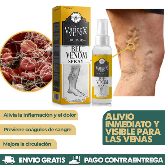 BEE VENOM SPRAY | MEJORA LA CIRCULACIÓN Y PREVIENE COÁGULOS DE SANGRE