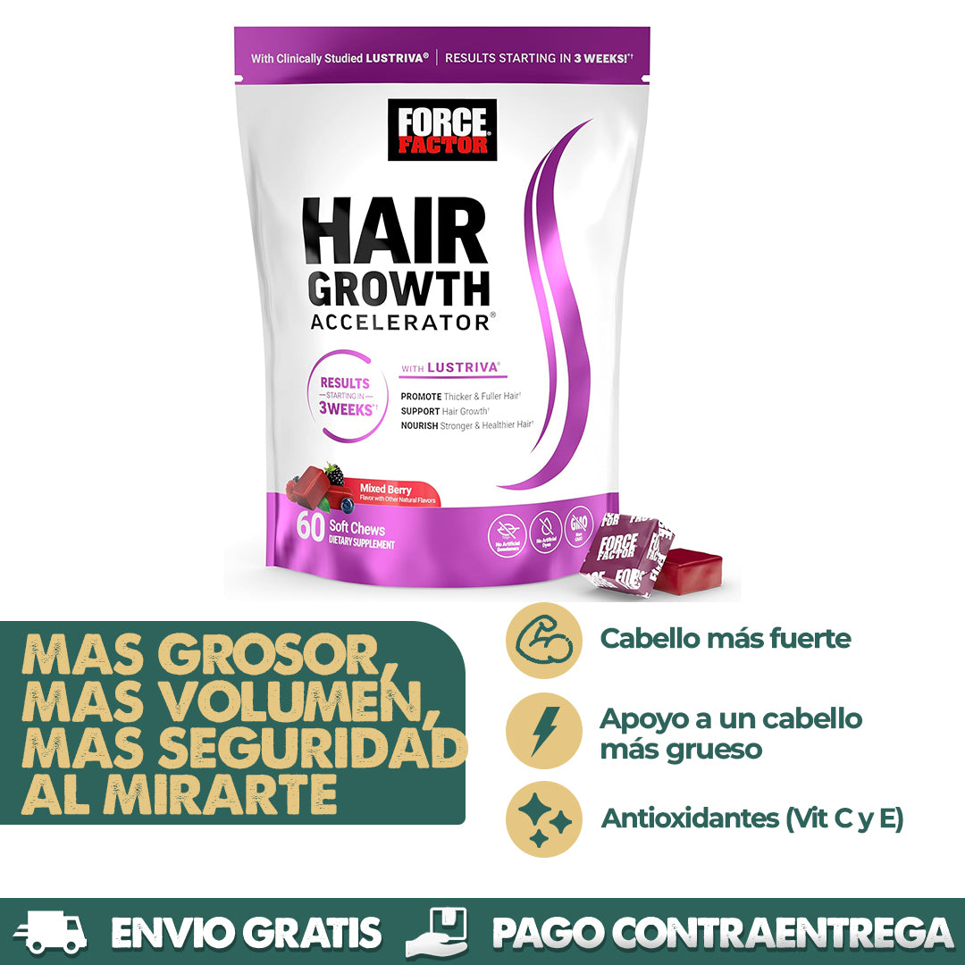 Hair Growth - Mejora el volumen y grosor de tu cabello