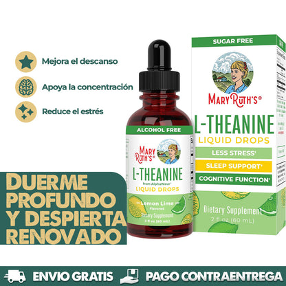 L-Theanina | Gotas para noches tranquilas y reparadoras