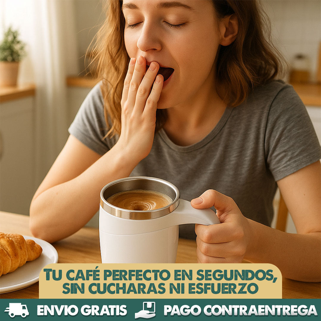 Mug Mezclador Pro | Mezcla tus bebidas sin derrames
