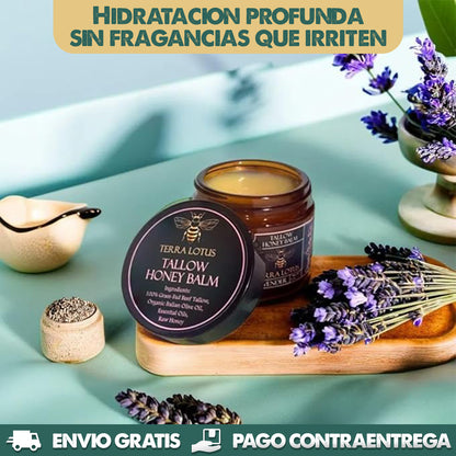 TALLOW HONEY BALM - Hidrata, humecta sin sensación grasosa