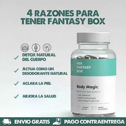 FANTASY BOX - Cápsulas de desodorante interno