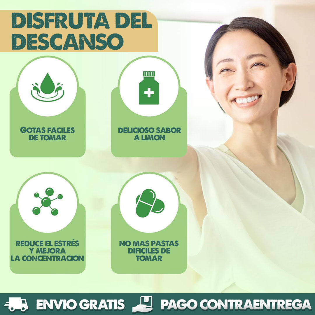 L-Theanina | Gotas para noches tranquilas y reparadoras
