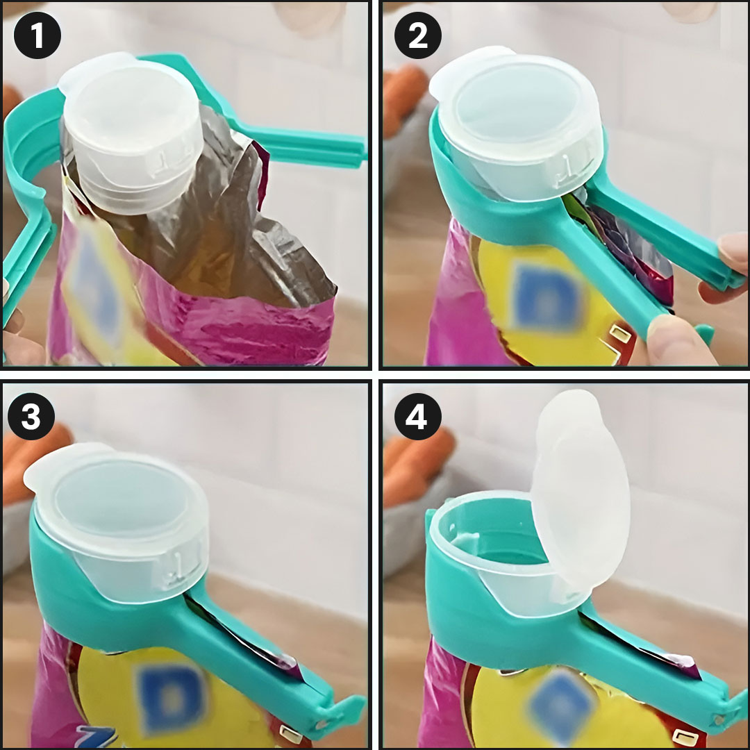 FreshSeal Clips | Mantén frescos y preserva tus alimentos