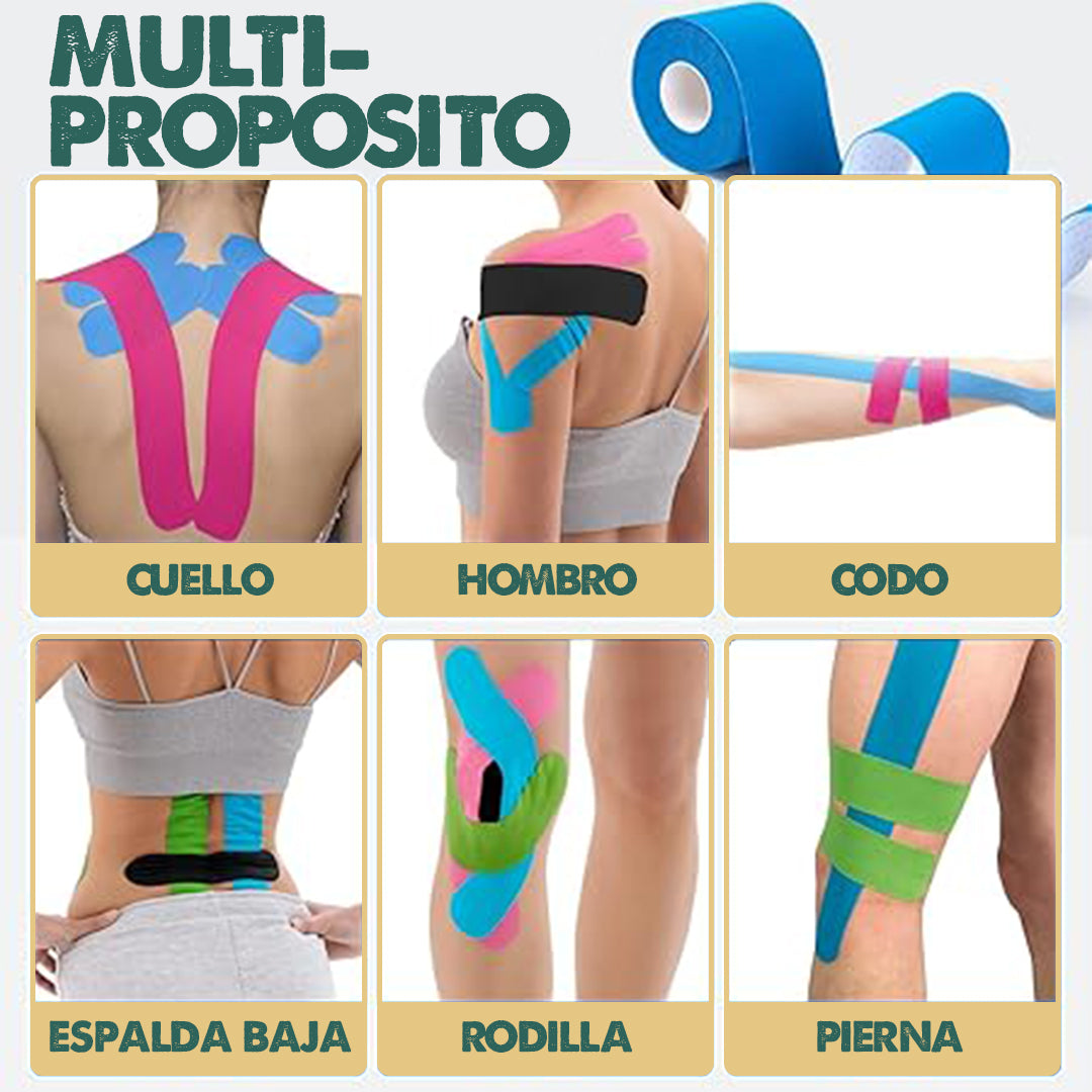 Kinesiotape X2 UNDS – Soporte que te deja moverte