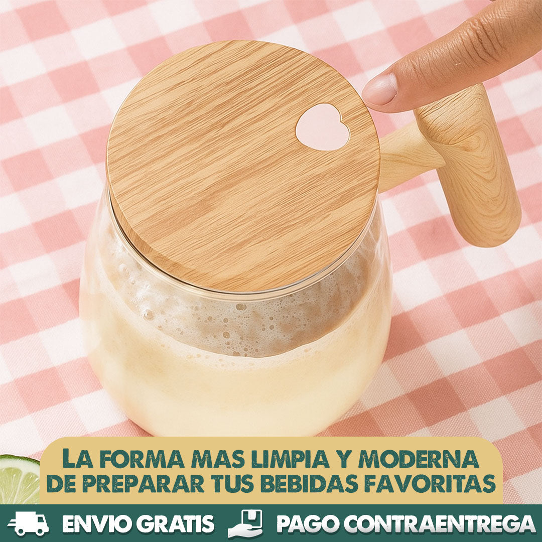 MUG MEZCLADOR | BEBIDAS SIN GRUMOS EN SEGUNDOS