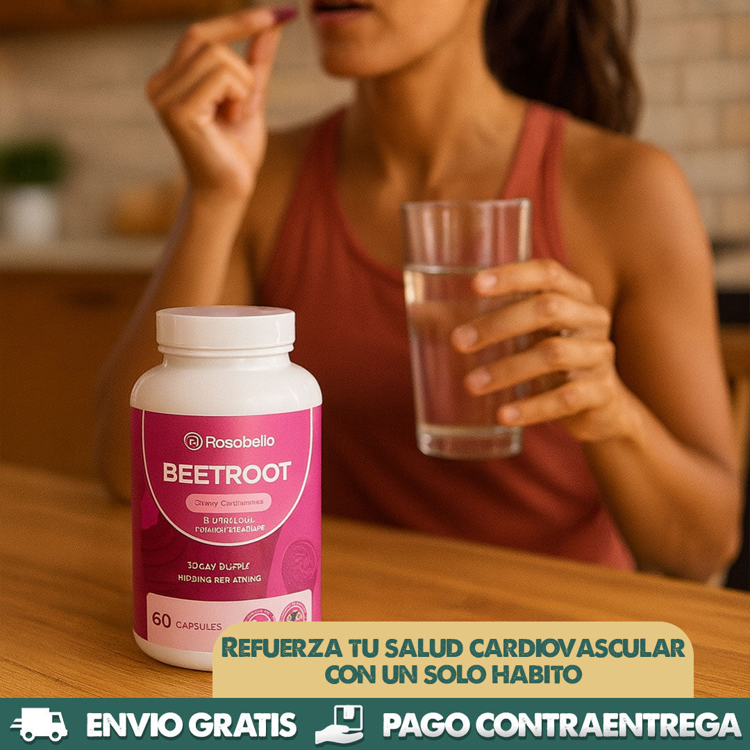 Beetroot capsules | Energía y Resistencia de forma natural