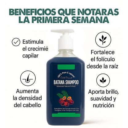 BATANA SHAMPOO | Fortalecimiento natural del cabello