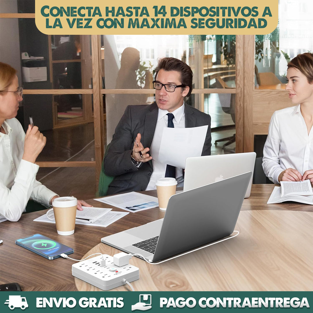 PowerLink Pro – Adaptador inteligente 14 en 1 ⚡