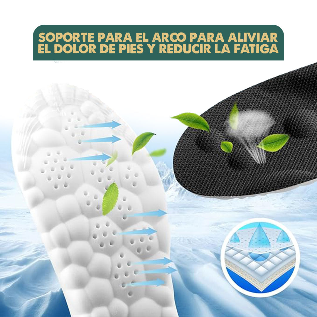 PAR de Plantillas 4D Comfort Plus  | Adiós cansancio ⭐